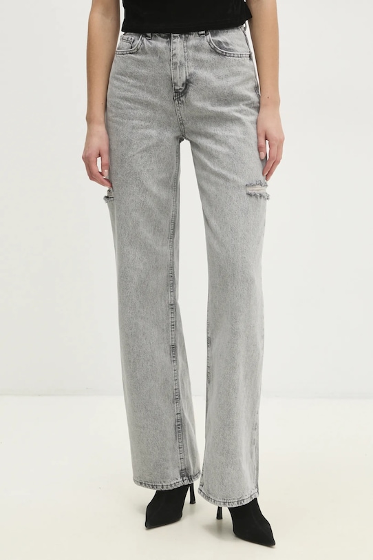 Kavbojke Answear.LAB siva 12493.tos