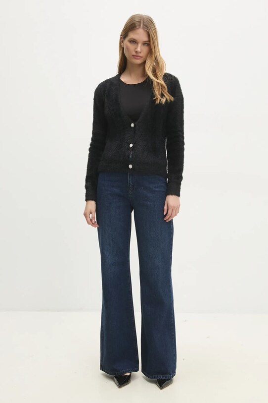 Answear.LAB jeansy 9383.tos granatowy WW25