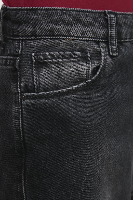 Kavbojke Answear.LAB črna 9383.tos