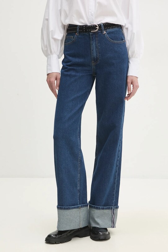 Answear Lab jeansy granatowy FCD.W3629.6.HWK