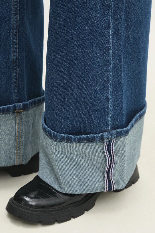 Answear Lab jeansy granatowy FCD.W3629.6.HWK
