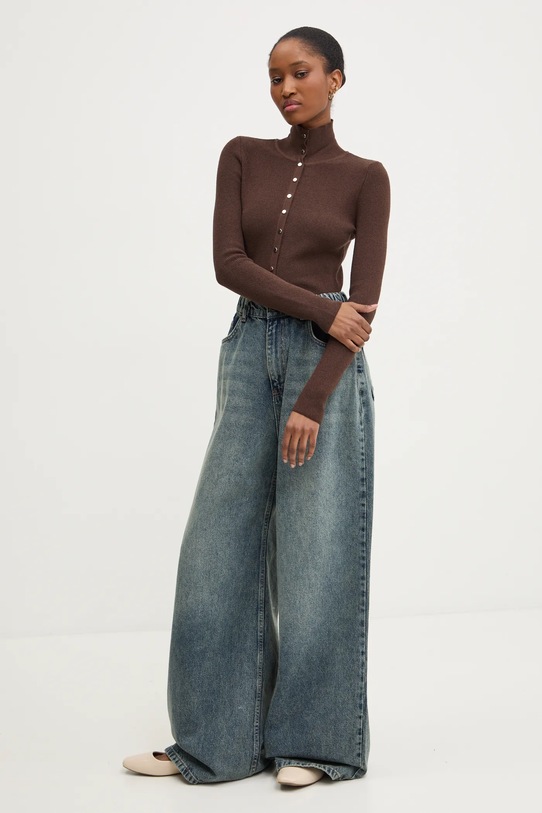 Answear.LAB jeansy sng.88.tos niebieski WW25