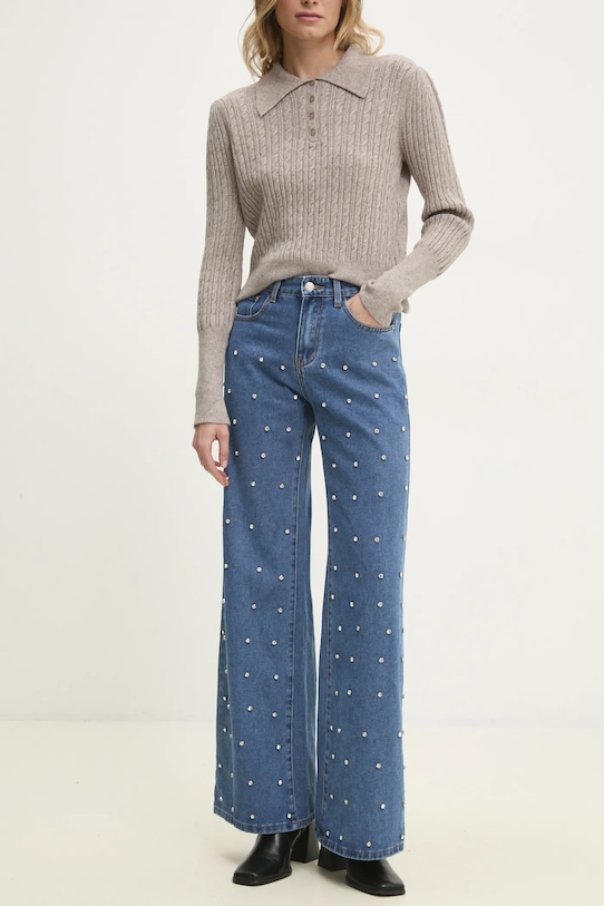 Kavbojke Answear.LAB modra pk699.ILK