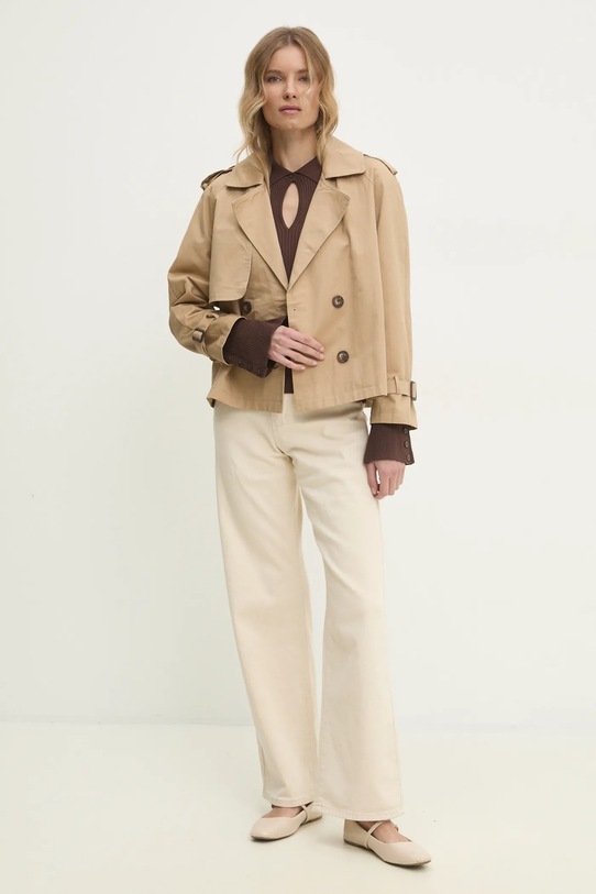 Džíny Answear.LAB rd9008.FLK béžová WW25