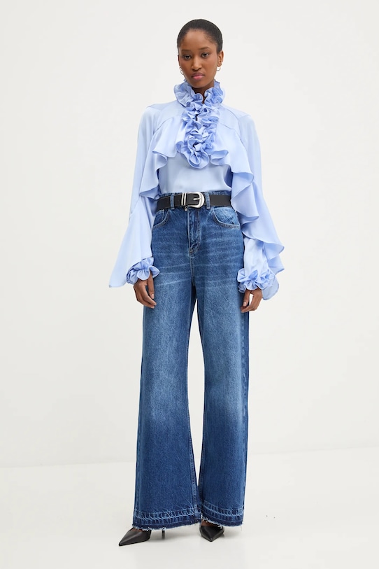 Answear.LAB jeansy sng.97.tos niebieski WW25