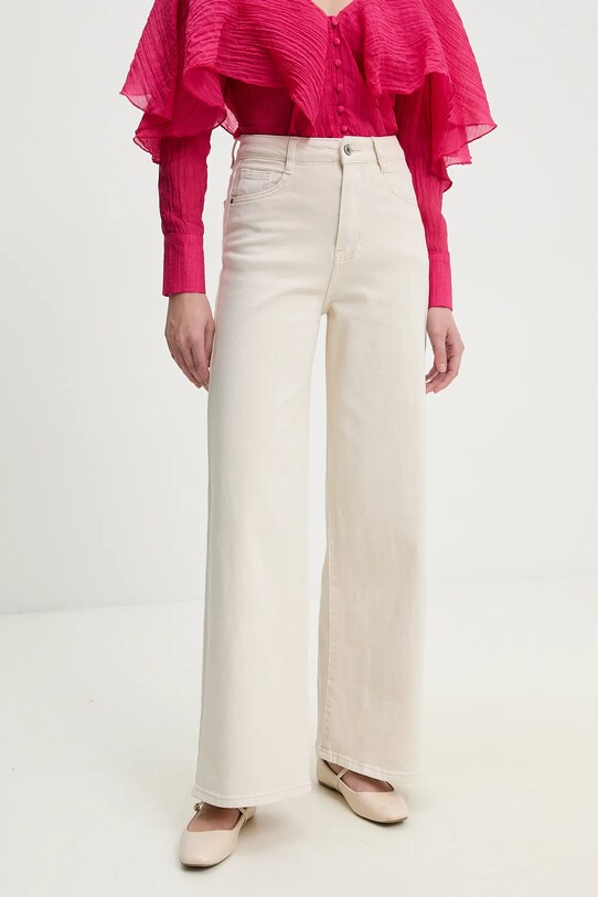 Answear.LAB jeansy beżowy RD8553.hos
