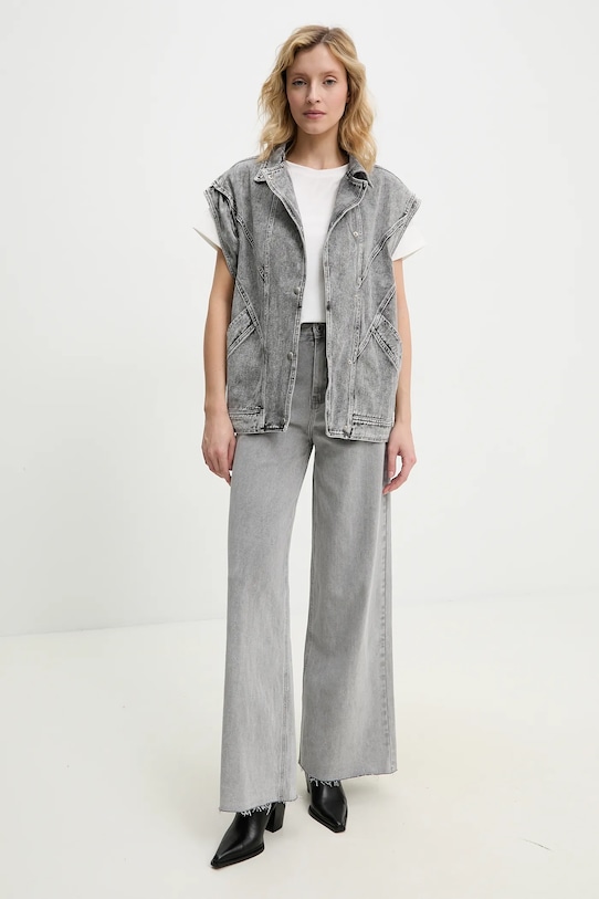 Kavbojke Answear.LAB rd8555.FKK siva WW25