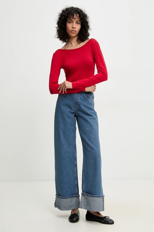 Answear Lab jeans sng.125.tos albastru WW25