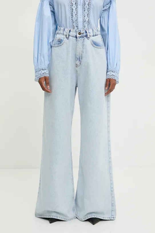 Answear.LAB jeansy bawełniane niebieski sng.132.tos