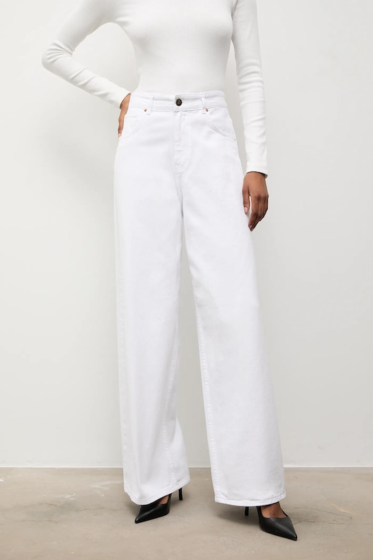 Дънки Answear.LAB бял 943910.tos