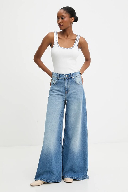 Bombažne kavbojke Answear.LAB 1939.zdn.tos modra WW25