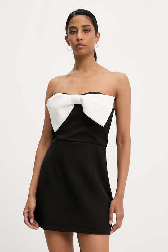 Answear Lab salopeta uni negru MA1201