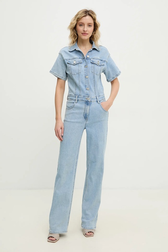 Answear.LAB kombinezon jeansowy casual niebieski RD2381.hos