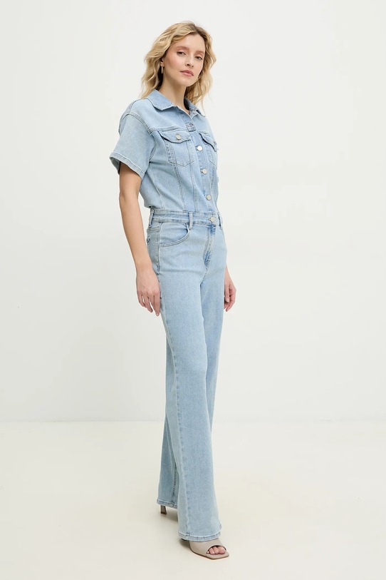 Answear.LAB kombinezon jeansowy RD2381.hos niebieski WW25