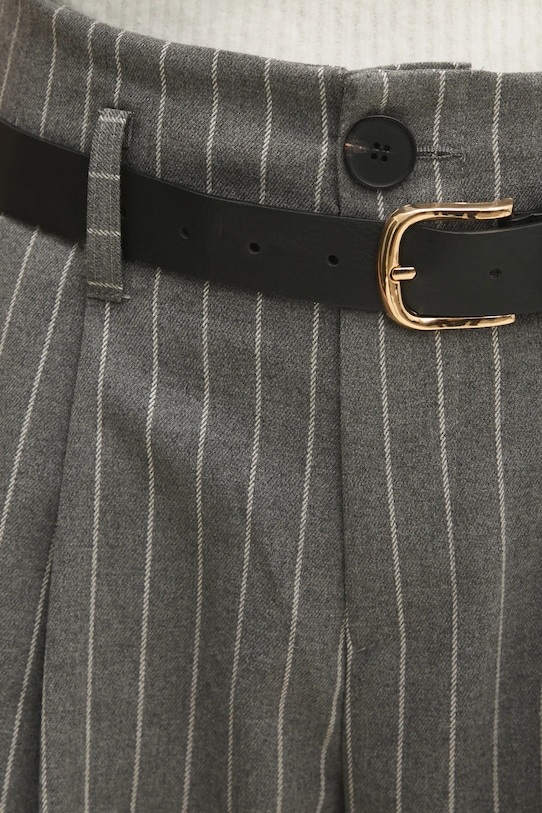 Hlače Answear.LAB siva L8827.HWK