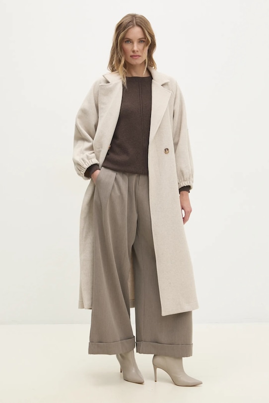 Штани Answear.LAB 14786.ios коричневий WW25