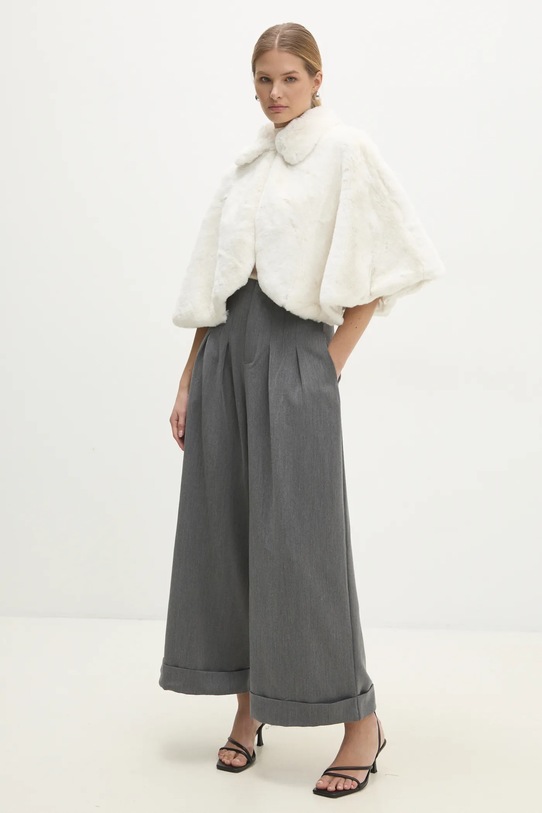 Kalhoty Answear.LAB 14786.ios šedá WW25