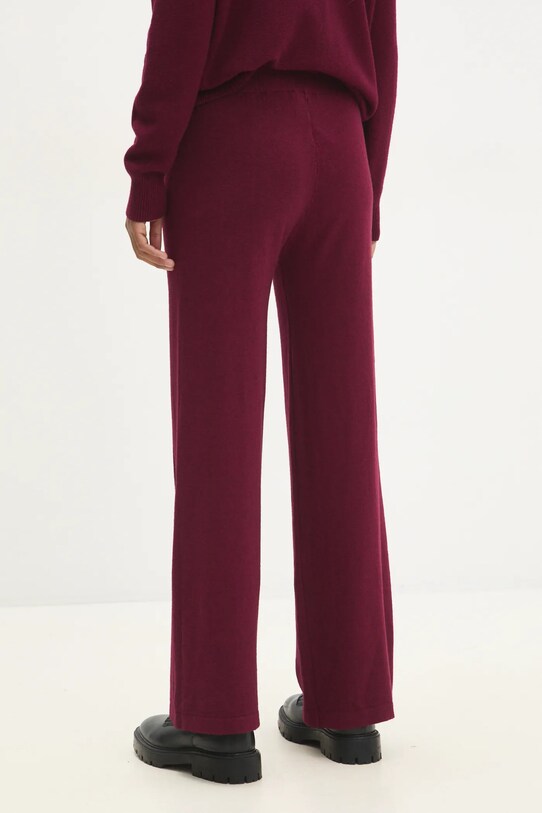 Îmbrăcăminte Answear Lab pantaloni 2249.ims burgundia