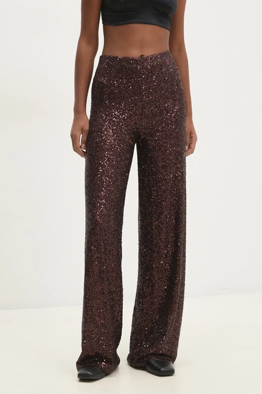 Answear Lab pantaloni 92807.IKK maro WW25
