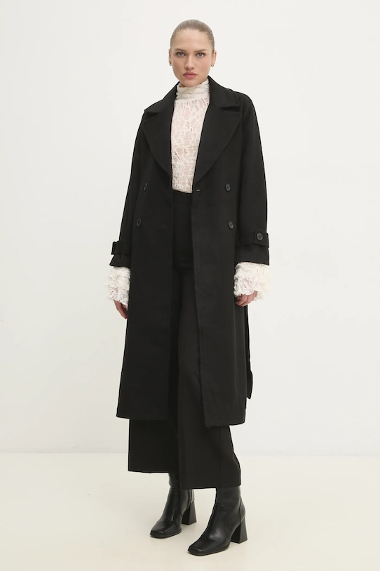 Штани Answear.LAB mj28190a.fos чорний WW25