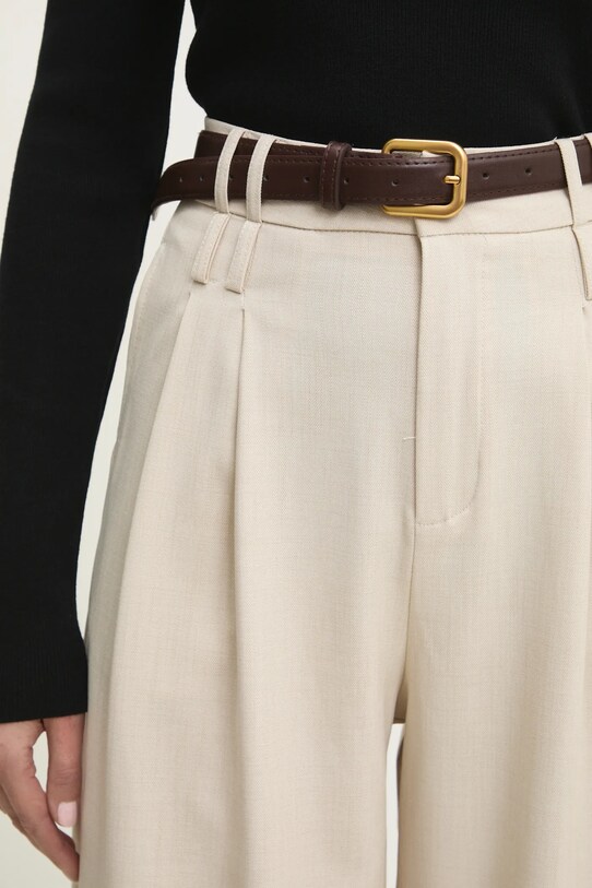 Answear Lab pantaloni beige 22935.HWK