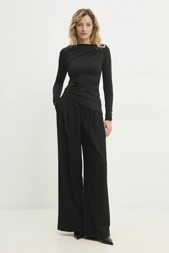 Answear Lab pantaloni 16538.TWK nero WW25