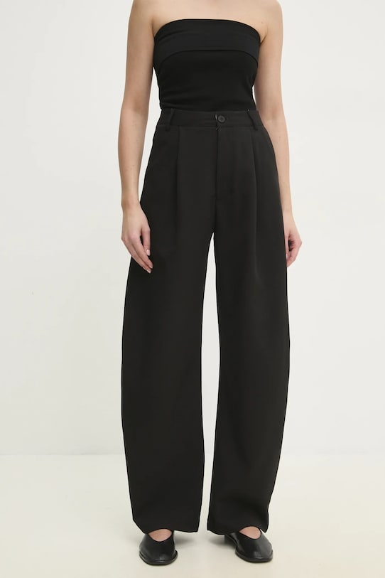 Брюки Answear Lab с эластаном чёрный LD2216.HWK