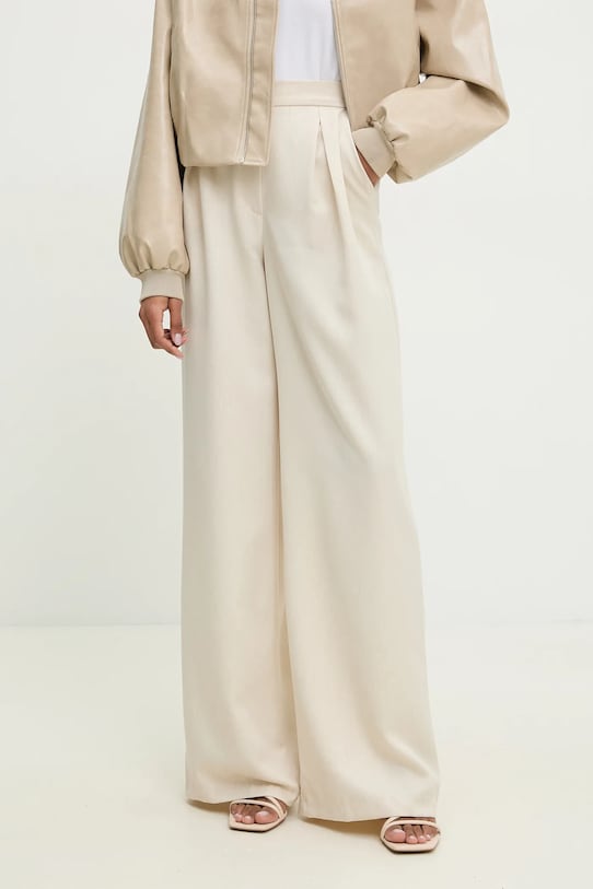 Hlače Answear.LAB Raven bež 031438..tos