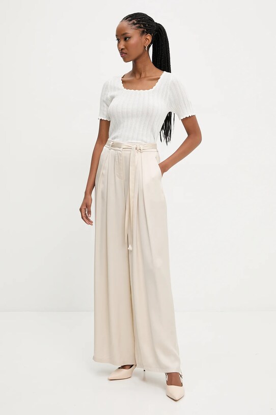 Answear Lab pantaloni t103318.IKK bej WW25