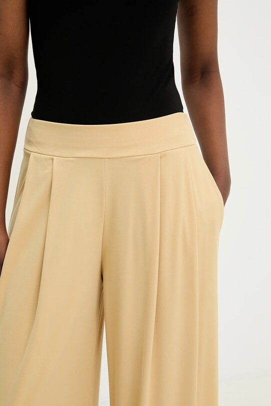 Answear Lab pantaloni galben 93117.IWK