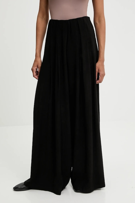 Answear.LAB spodnie tkanina czarny 21771.hos