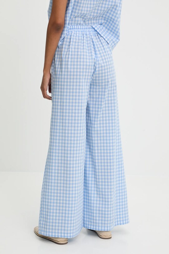 Îmbrăcăminte Answear Lab pantaloni de bumbac 13463.fos albastru