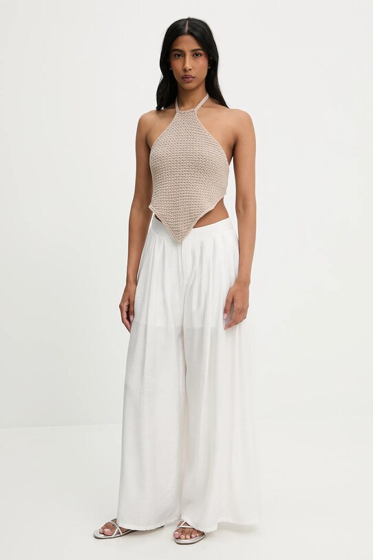 Answear.LAB spodnie 2547.hak biały WW25