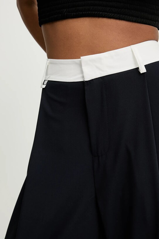 Answear Lab pantaloni bleumarin 2601.HAK