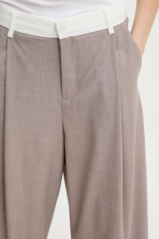 Hlače Answear.LAB smeđa 2601.HAK