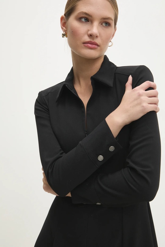 Answear Lab rochie negru 3193.ilk