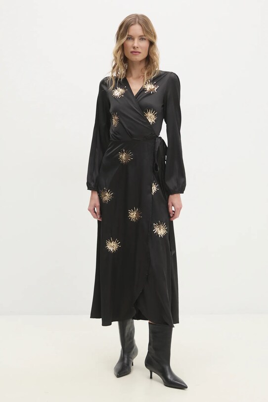 Answear Lab rochie 5423.HWK negru WW25