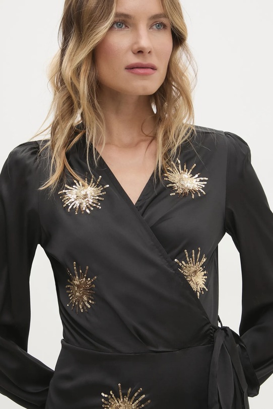 Answear Lab rochie negru 5423.HWK