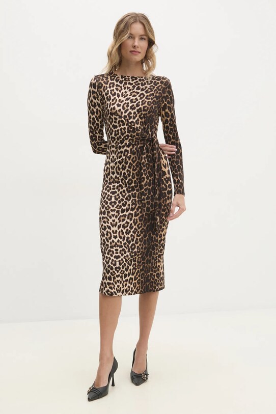 Answear Lab sukienka 1778.pan.HWK beżowy WW25