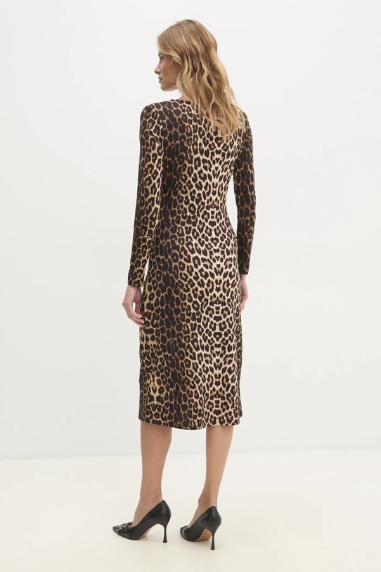 Odzież Answear Lab sukienka 1778.pan.HWK beżowy