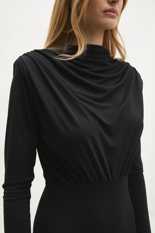 Answear Lab rochie sng.76.tos negru
