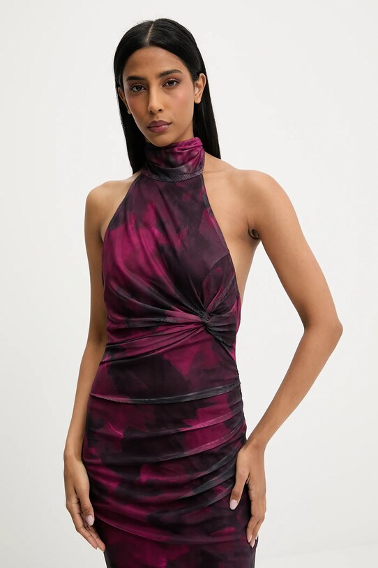 Haljina Answear.LAB bordo 15529.hos