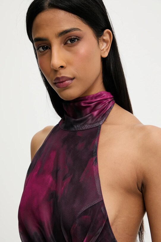 Haljina Answear.LAB 15529.hos bordo