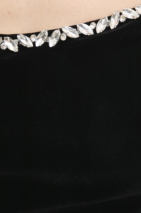 Answear Lab rochie de catifea 24106.hos negru