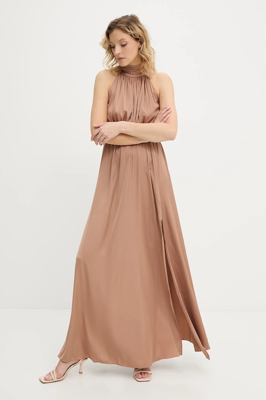 Šaty Answear.LAB sng.136.tos béžová WW25