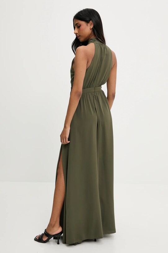 Odzież Answear.LAB sukienka sng.136.tos zielony