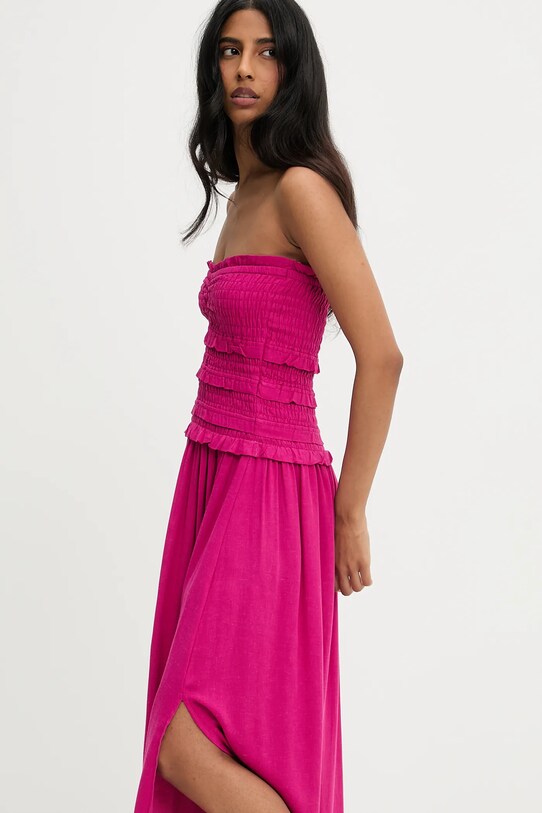 Answear Lab rochie din in 91220.tos roz WW25