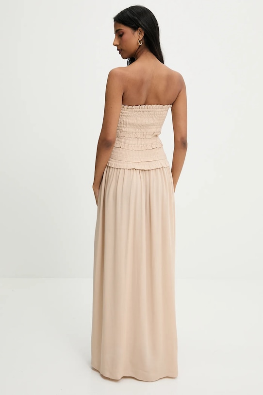 Oblečení Lněné šaty Answear.LAB 91220.tos hnědá