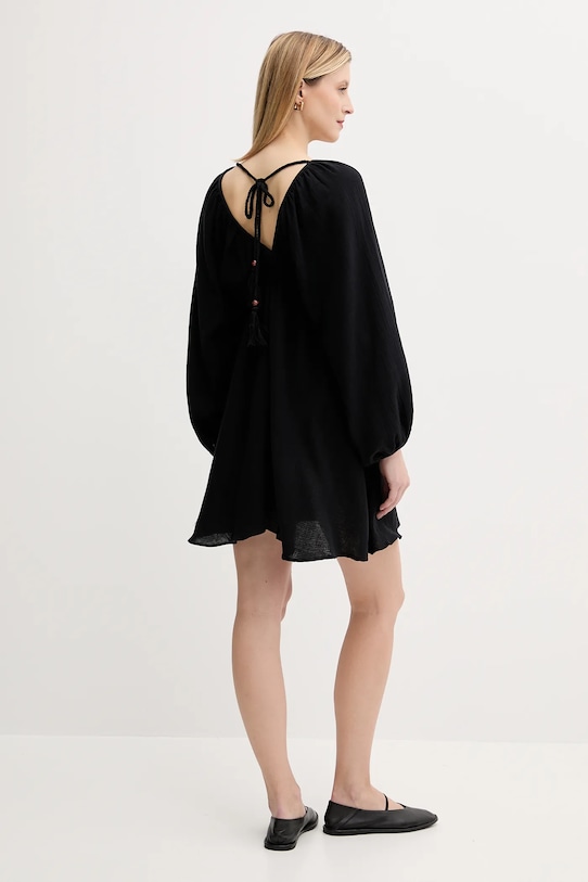 Îmbrăcăminte Answear Lab rochie din bumbac 6327.tos negru