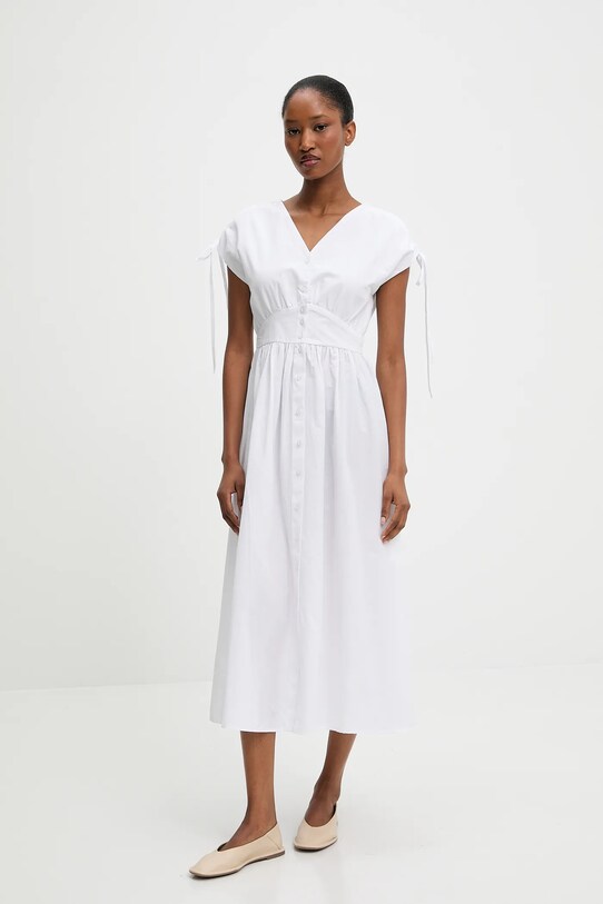 Answear Lab sukienka casual biały 6486.tos